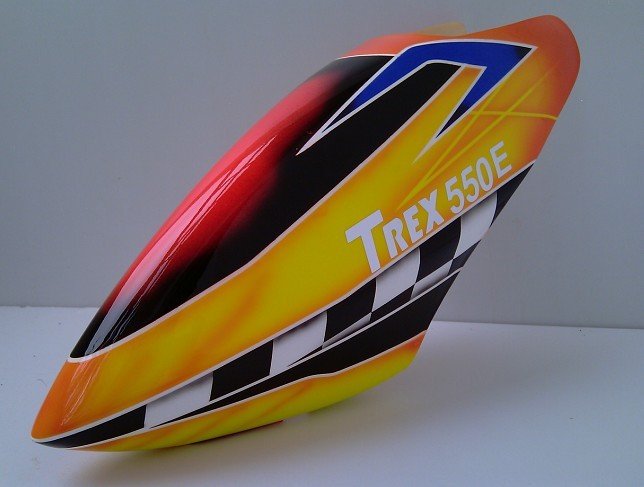 Beautiful Canopy for T-rex 550 E Heli