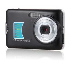 FREE SHIPPING 2.7" TFT LCD CMOS 12MP Digital Video Camera with 8X Digital Zoom - Black