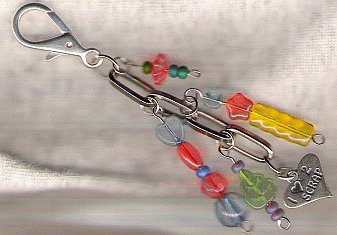 Scrapbook Handbag Charm