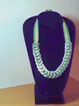 Washer Necklace - Sage