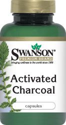Swanson Premium Activated Charcoal 260 mg 120 capsules