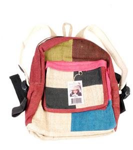 Hemp Color Patch Backpack