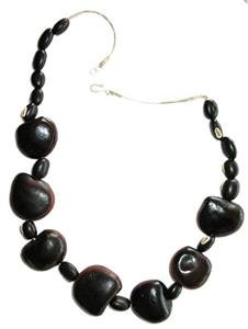 Tegua Jewelry - Black Large Round