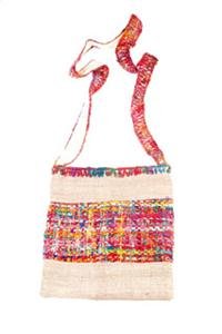 Hemp & Recycled Silk Solo Shoulder Bag