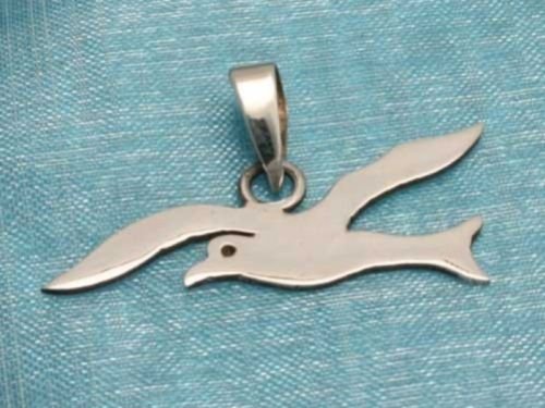 Sterling Silver Small Bird Pendant .925 Taxco Mexico