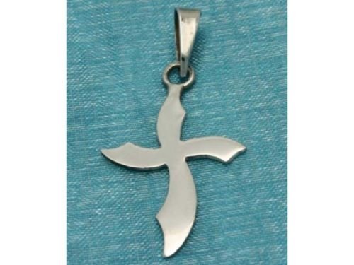 Sterling Silver Small Cross Pendant .925 Taxco Mexico