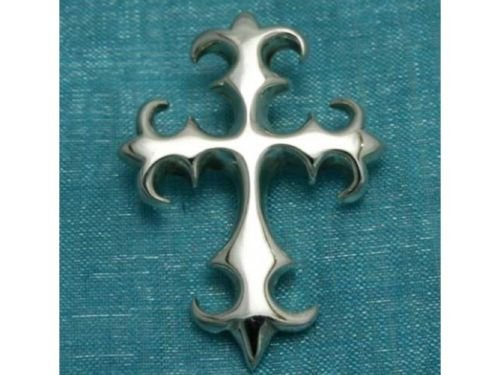 Sterling Silver Modern Cross Pendant .925 Taxco Mexico