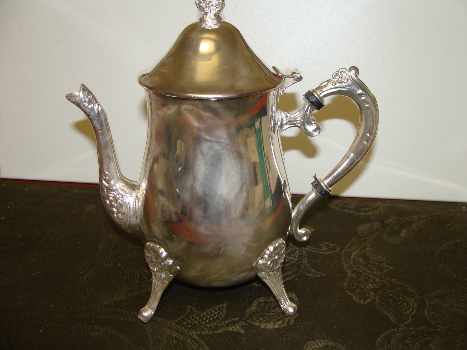 Silver plated coffe and tea set