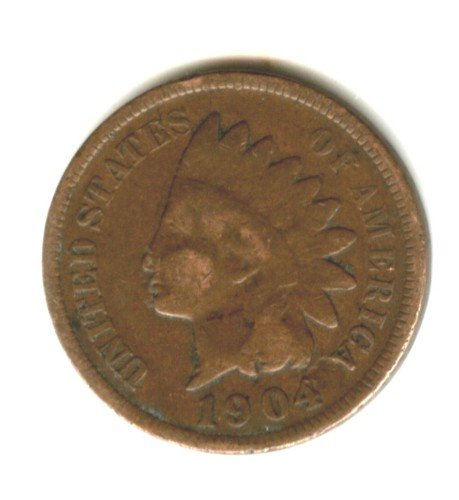 1904 (VG+) INDIAN HEAD PENNY (EB1531)