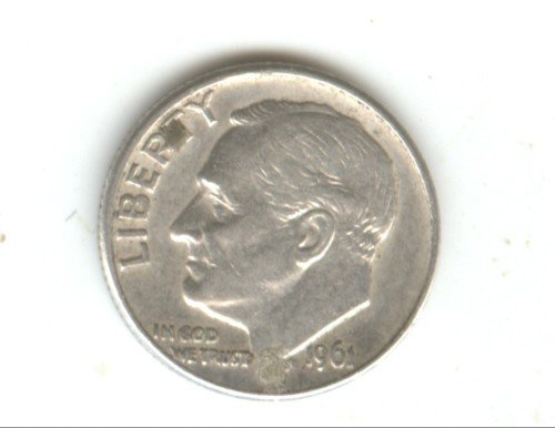 1961D (XF) ROOSEVELT DIME (W91) SILVER