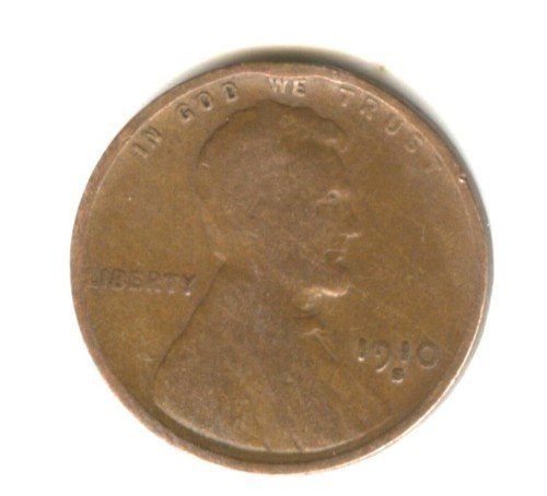 1910S (VG) LINCOLN PENNY (W152)