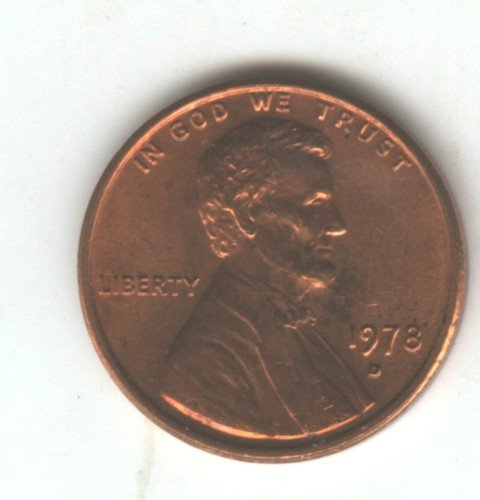 1978D BU Lincoln Memorial Penny Cent (EB1532)