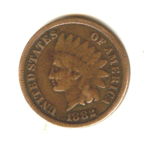 1882 (VG) INDIAN HEAD PENNY (EB1505)