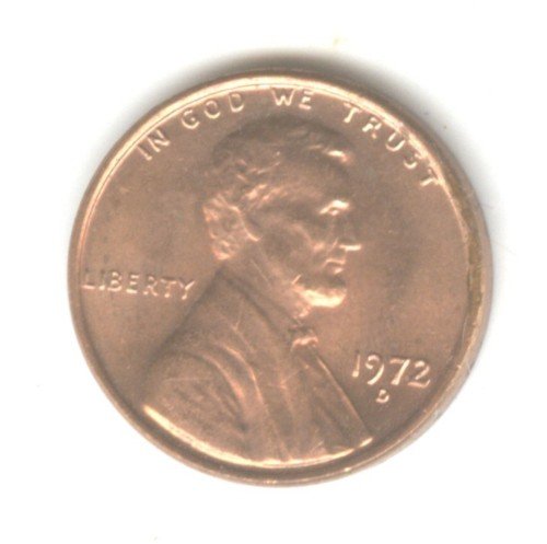 1972D BU Lincoln Memorial Penny Cent (EB1496)