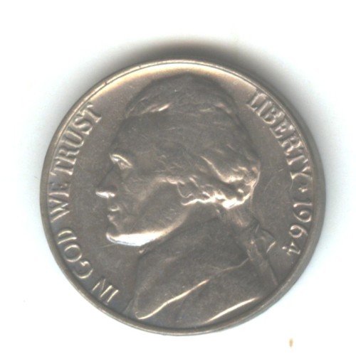 1964P (BU) JEFFERSON NICKEL (EB1487)