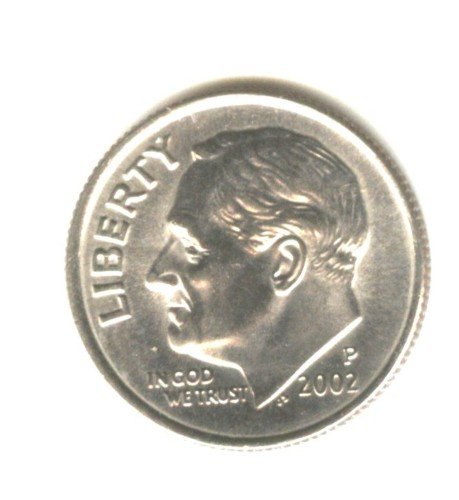 2002 P BU Roosevelt Dime US Coin (EB1464)