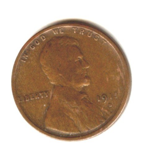 1915S (VG) LINCOLN PENNY (W136)