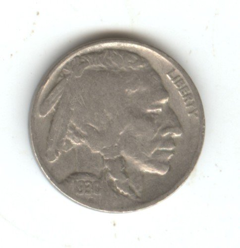 1930 (VG) BUFFALO NICKEL (EB1355)