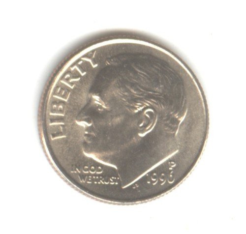 1996 (BU) ROOSEVELT DIME (EB896)