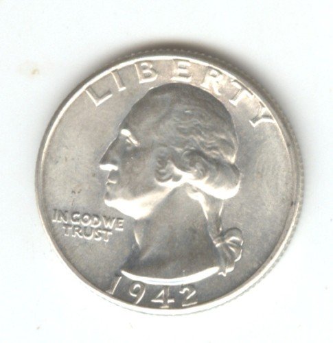 1942 (BU) WASHINGTON QUARTER (W96) SILVER