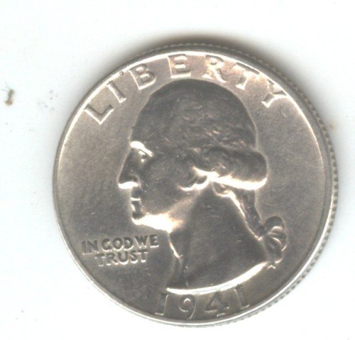 1941 (AU) WASHINGTON QUARTER (W95) SILVER