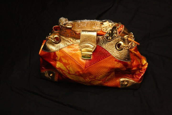 Handbag 90606 Gold