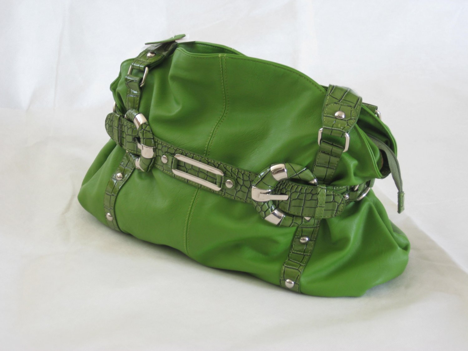 Handbag7402A - Green