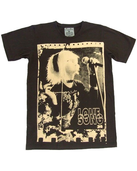 T-shirt SP06 M Singer Love Song Funky Retro Punk Rock