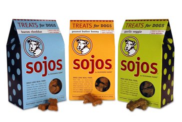 Sojos Dog Treats Garlic Veggies