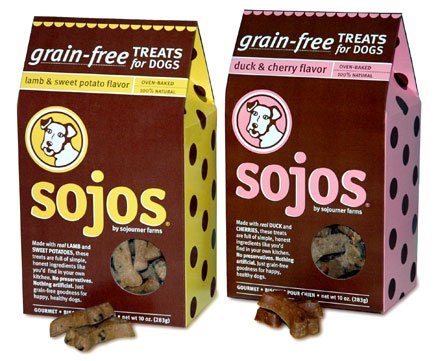 Sojos Grain Free Treats Duck & Cherry