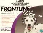 Frontline Plus Dog 3 pk. 45 - 88 lbs.