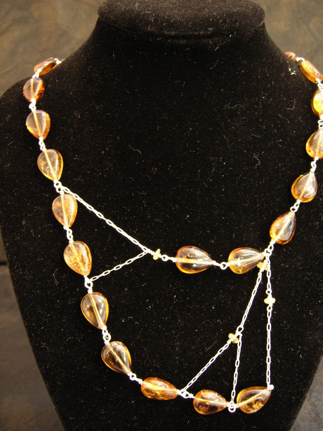 Spiraling Citrine