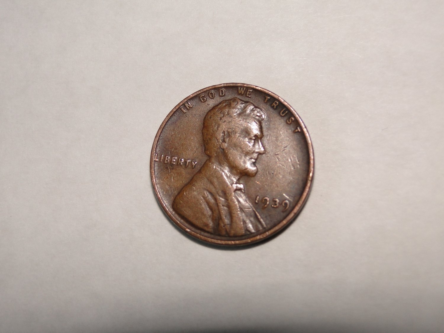 1939 Wheat Cent