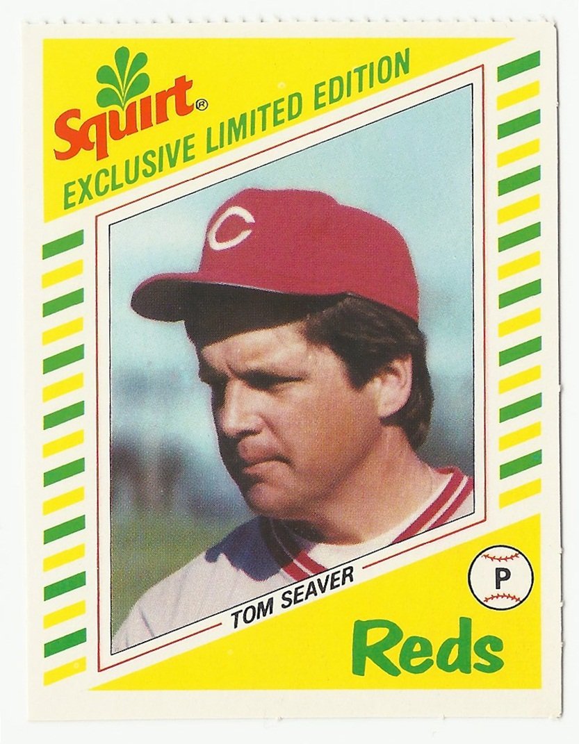 Tom Seaver Topps Squirt Exclusive Limited Edition Card