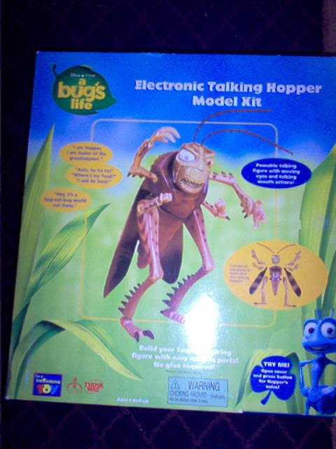 A Bug's Life - Disney Pixar - Electronic Talking Hopper Model Kit