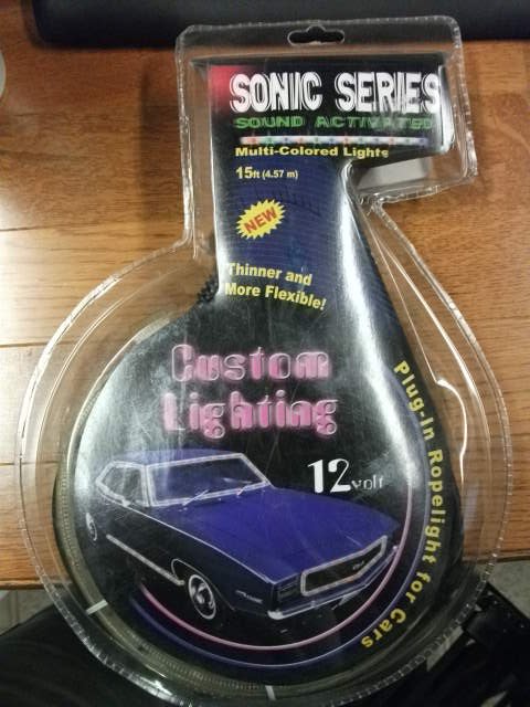 Sound Activated Car / Vehicle 12V Rope Light Multi Color 15'