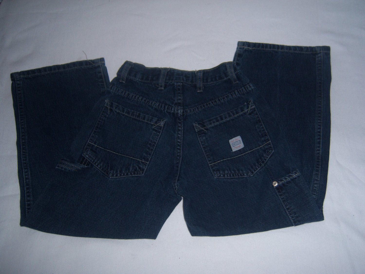 CANNON RIVER BLUES BOYS DRK WASH JEANS SIZE 8 REG