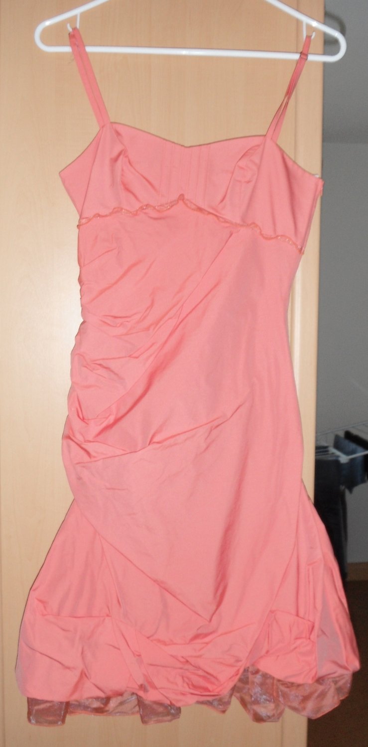 Small Peach Party Dress