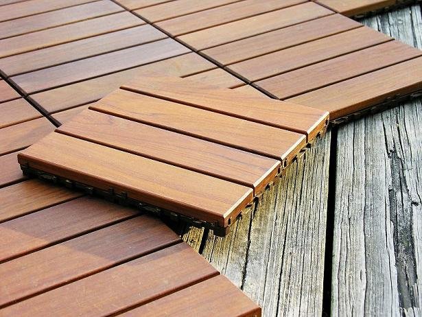 Wood Decking Tiles