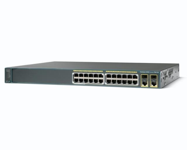 Cisco WS-C2960-24PC-L 24 Port PoE Switch *Factory Refurbished*