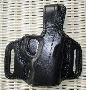 Tagua Leather Thumb Break Belt Slide Holster for S&W BODYGUARD 380