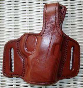Tagua Leather Thumb Break Belt Slide Holster for S&W BODYGUARD 380