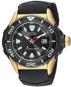Closeout Pulsar by Seiko Tech Gear Solar/Diver (PUA120)