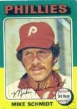 Mike Schmidt 75 Topps #70 NM
