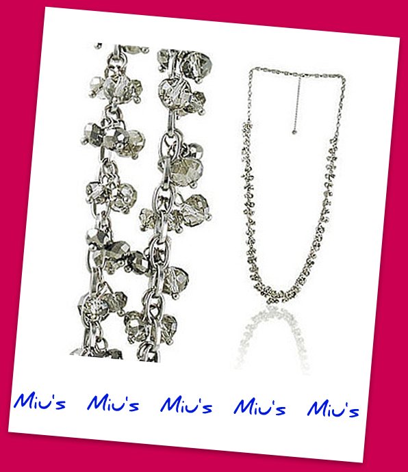 Korean Style Fashioable Crystal 84cm Long Necklace (zz.2)