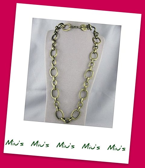 Heavy Metal Exaggerate 85cm Long Necklace (zz.20)