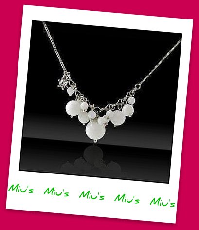 Feminine Elegant Ceramics 47cm Collar Necklace (zz.101)