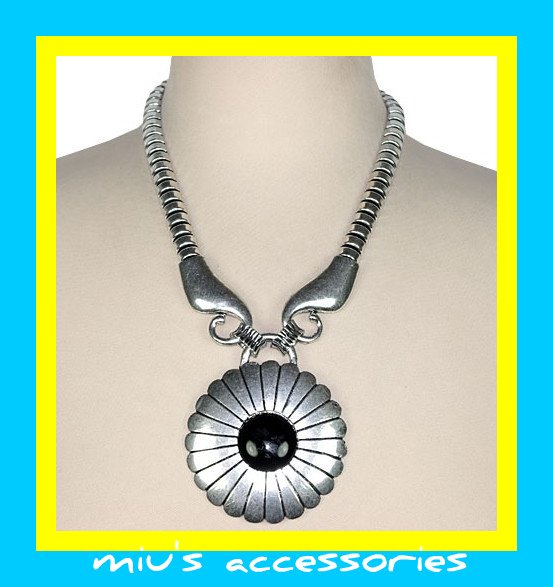 Miu's Chuncky Punk Ethnic 44cm Collar Necklace (mis.16)