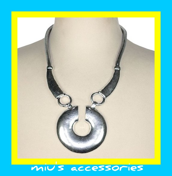 Miu's Punk Rock'n Roll 45cm Collar Necklace (mis.18)