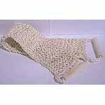 Sisal Back Strap with Wood Handles